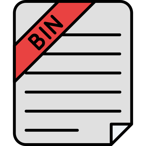 archivo bin icono gratis