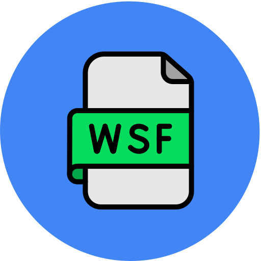 archivo wsf icono gratis