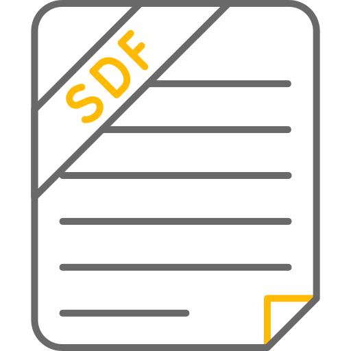 archivo sdf icono gratis