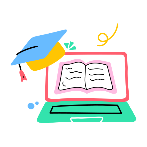 Éducation en ligne Icône gratuit Éducation en ligne Icône gratuit