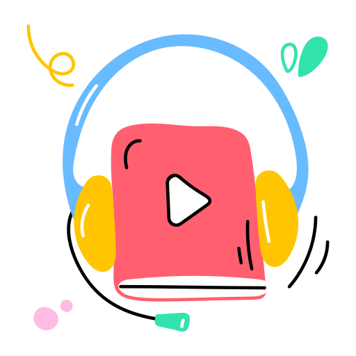 Audio book free icon