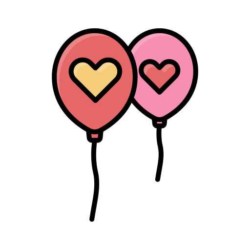 Balloons free icon