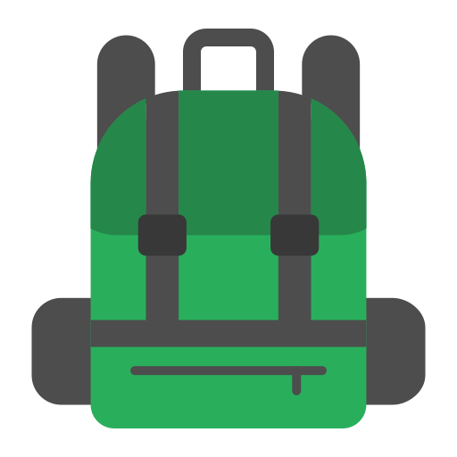 mochila icono gratis