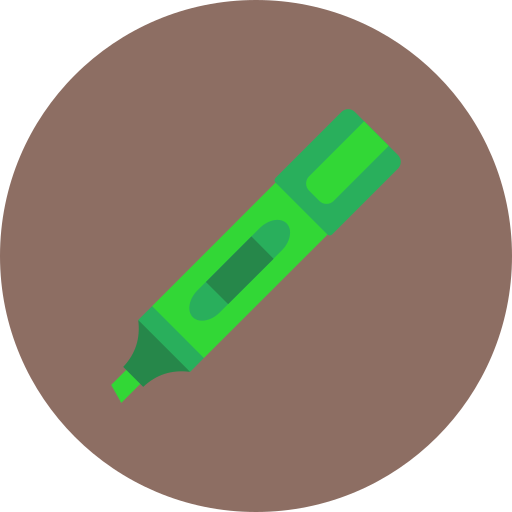 Highlighter free icon