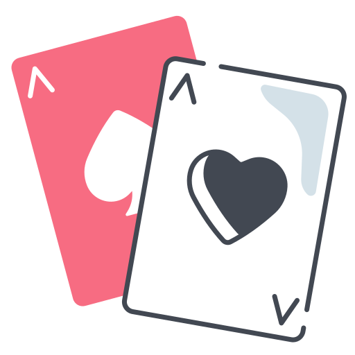 cartas de póquer icono gratis