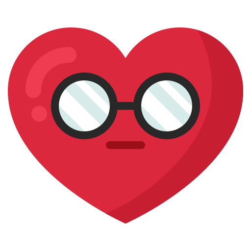 Nerd glasses icono gratis