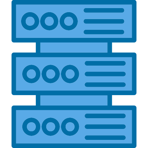 Big data Generic color lineal-color icon