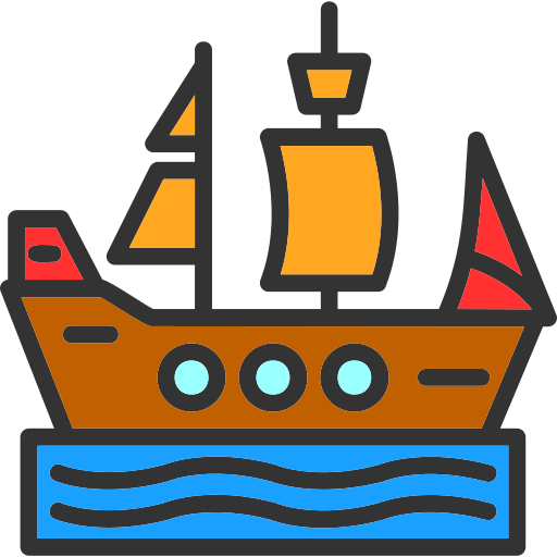 Ship Generic color lineal-color icon