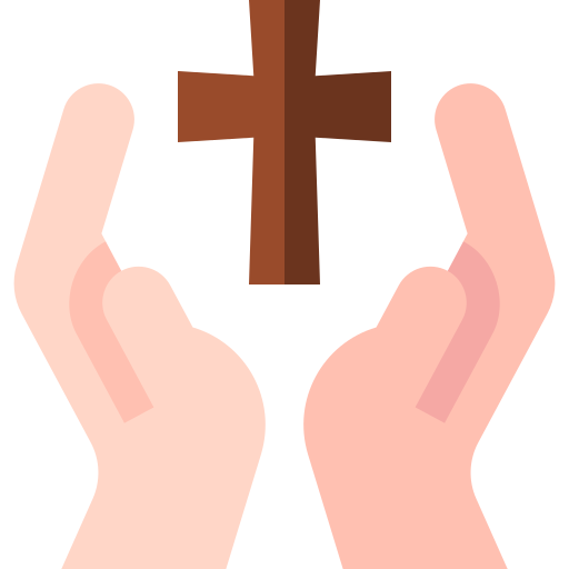 Pray Basic Straight Flat icon