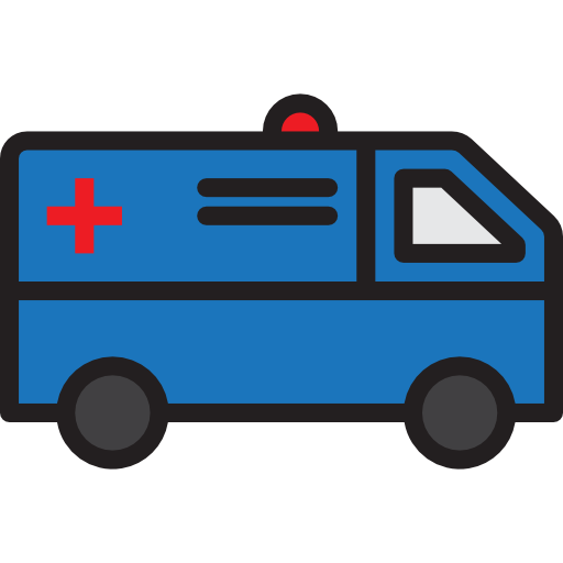 ambulância grátis ícone ambulância grátis ícone