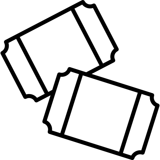 billet Icône gratuit
