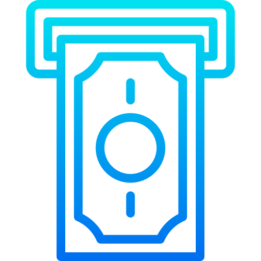 caixa eletrônico grátis ícone