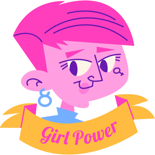 Womens day free sticker