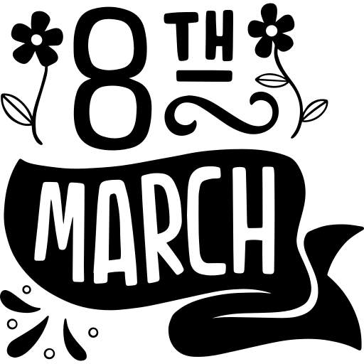 Womens day free sticker Womens day free sticker