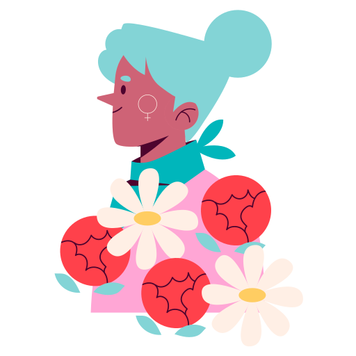 Womens day free sticker