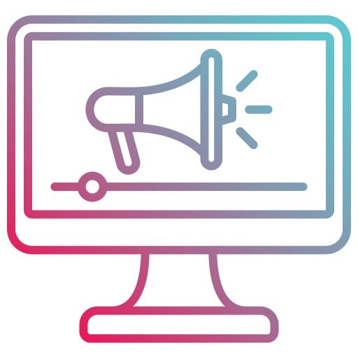 vídeo marketing icono gratis