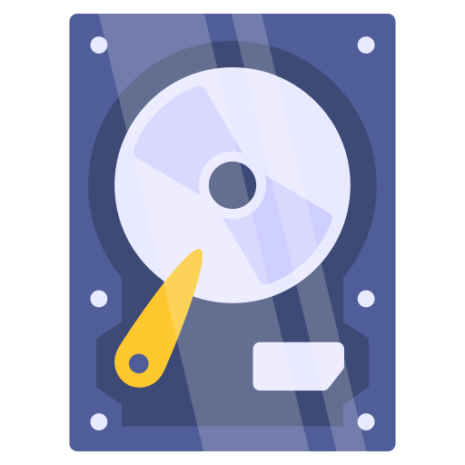 Hard disc Generic color fill icon