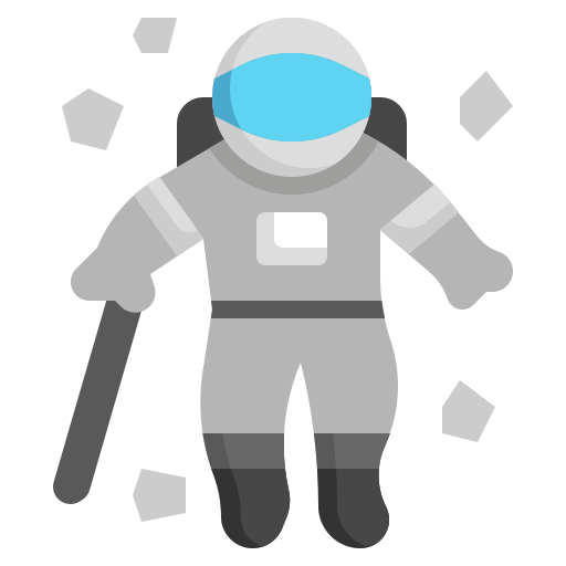 astronauta icono gratis