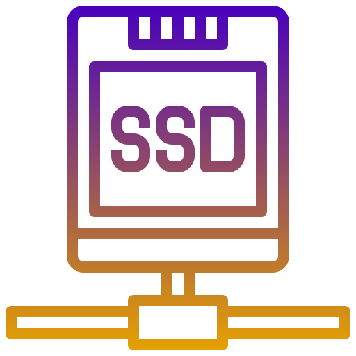 disco ssd icono gratis