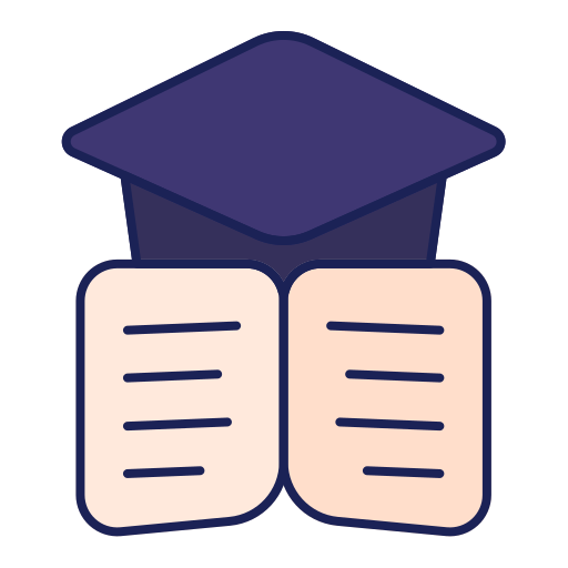 día de graduación icono gratis