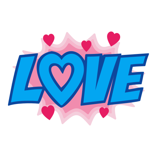 Love Stickers - Free love and romance Stickers