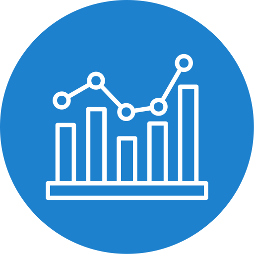 gráfico de barras icono gratis