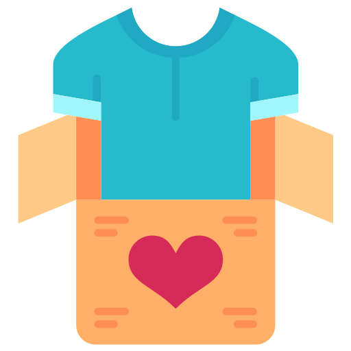 donación de ropa icono gratis