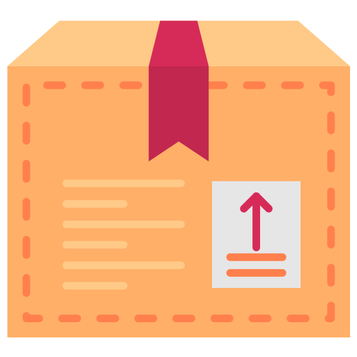 Package Generic color fill icon