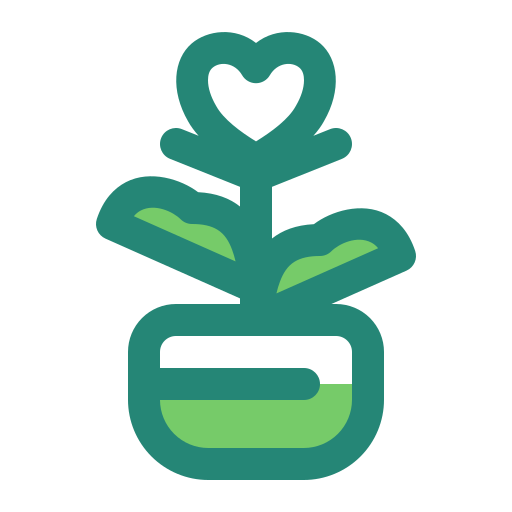 planta de amor icono gratis