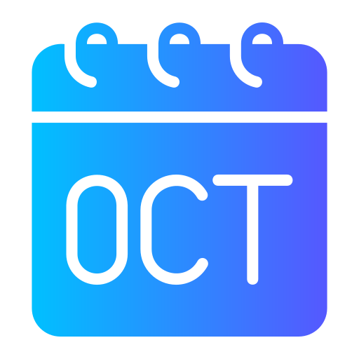 octubre icono gratis