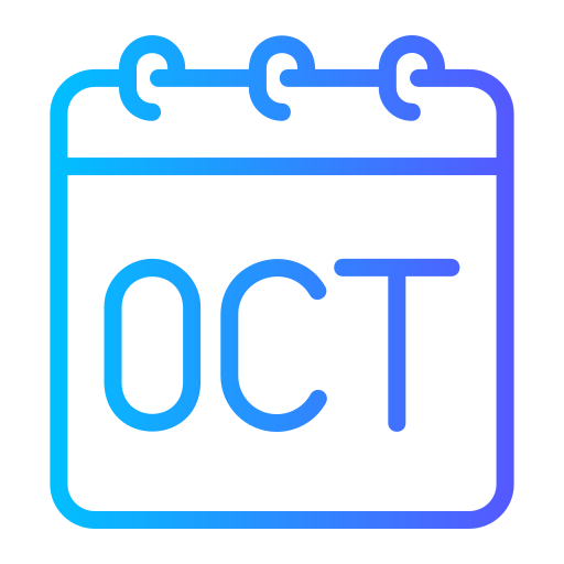 octubre icono gratis