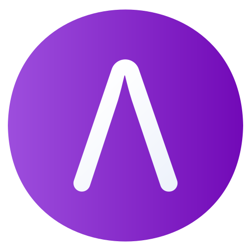 Lambda Generic gradient fill icon