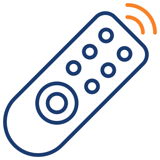 Remote control Generic color outline icon