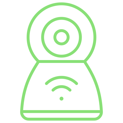 cámara de seguridad icono gratis