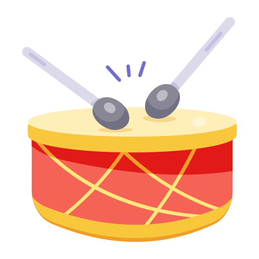 Drum Generic color fill icon