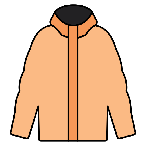 Jacket Generic color lineal-color icon