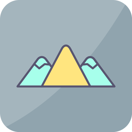 montanha grátis ícone