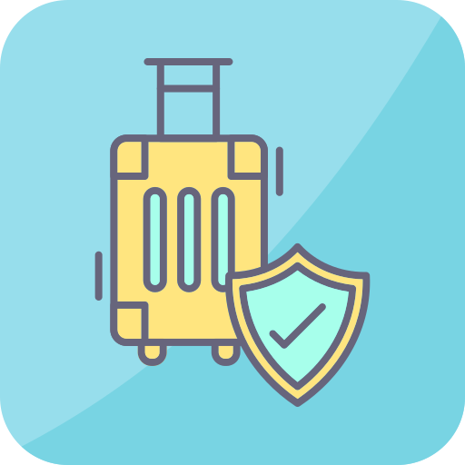 assurance voyage Icône gratuit assurance voyage Icône gratuit
