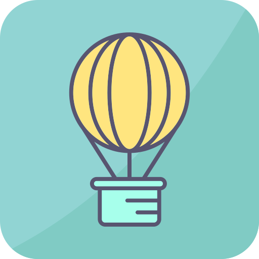 balão de ar quente grátis ícone