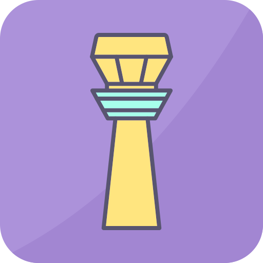 torre de control icono gratis