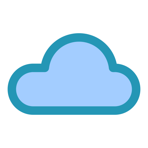 Cloud Generic color lineal-color icon