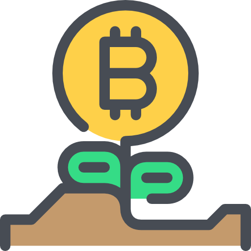 Bitcoin Justicon Lineal Color icon