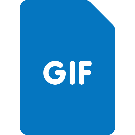 archivo gif icono gratis