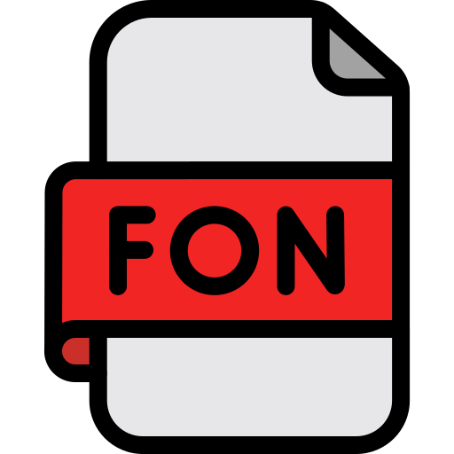 archivo fon icono gratis