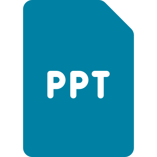 PPT file Generic color fill icon