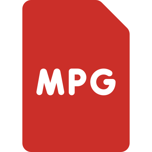 archivo mpg icono gratis