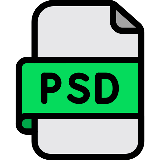 archivo psd icono gratis