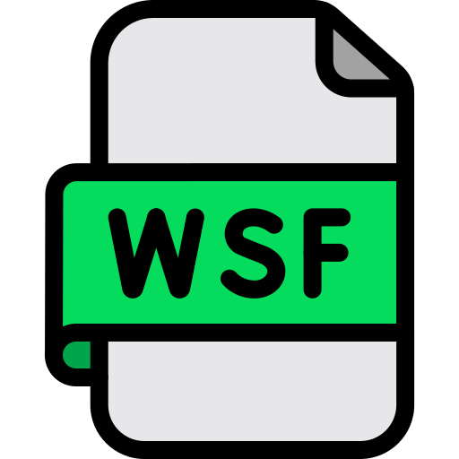 archivo wsf icono gratis