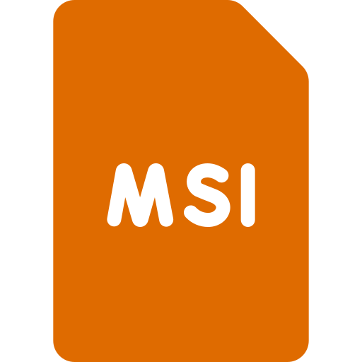 archivo msi icono gratis