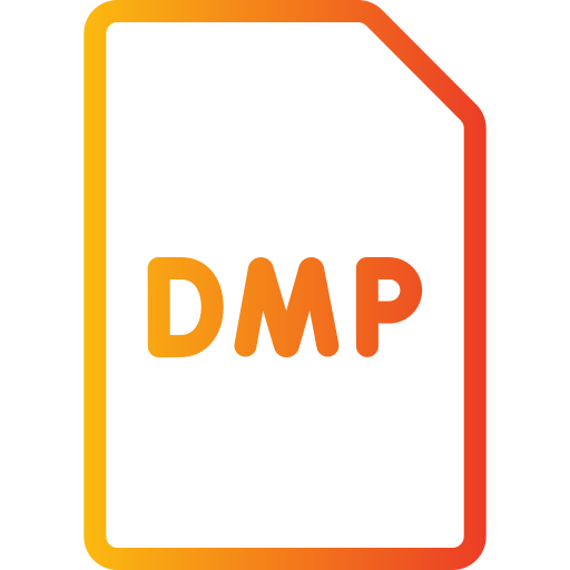 archivo dmp icono gratis